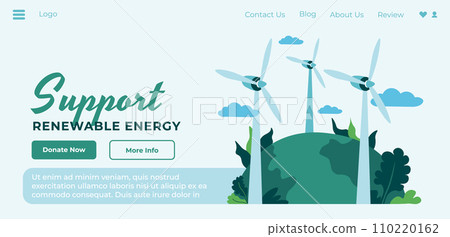 Support renewable energy, donate now on website Support renewable energy, donate now on website 110220162