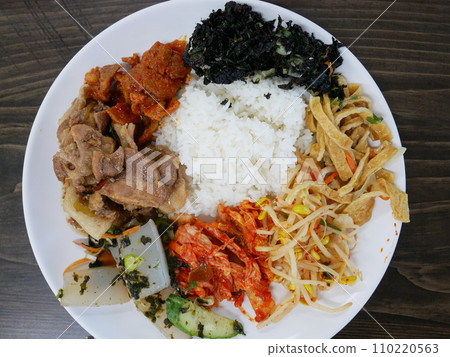 Korean food platter Korean food platter 110220563