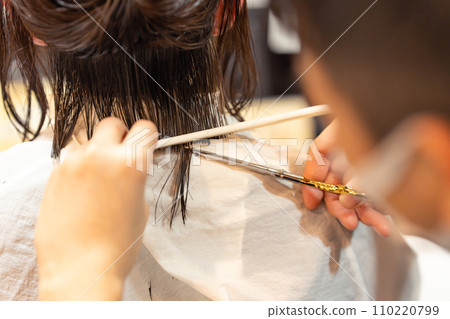 hair salon cut hair salon cut 110220799