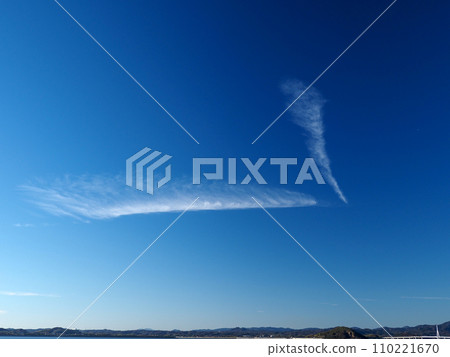 A landscape of the blue sky 110221670