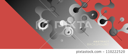 Abstract design with geometric connect molecule. Banner background Abstract design with geometric connect molecule. Banner background 110222520