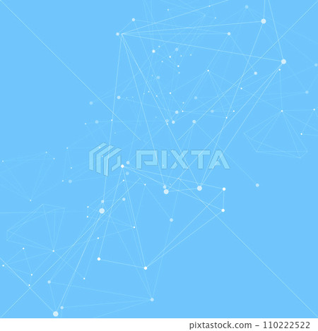 Vector atom geometric structure. Digital graphic network molecule. Abstract polygonal with connecting dots and lines. Global connect element. Data concept Vector atom geometric structure. Digital graphic network molecule. Abstract polygonal with connecting dots and lines. Global connect element. Data concept 110222522