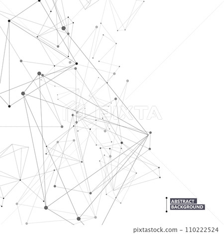 Geometric concept structure network. Abstract polygonal with connecting dots and lines. Global connect element. Data polygonal vector Geometric concept structure network. Abstract polygonal with connecting dots and lines. Global connect element. Data polygonal vector 110222524