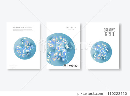 Abstract modern graphic elements. Dynamical blue forms and sahapes. Vector banners with flowing liquid shapes Abstract modern graphic elements. Dynamical blue forms and sahapes. Vector banners with flowing liquid shapes 110222530