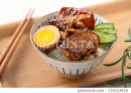 紅燒豬肉飯台式肉so蒲燒飯風扇 110223610