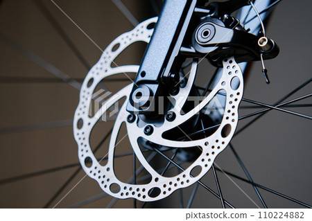 Part of bicycle braking system, brake disk and brake pads Part of bicycle braking system, brake disk and brake pads 110224882