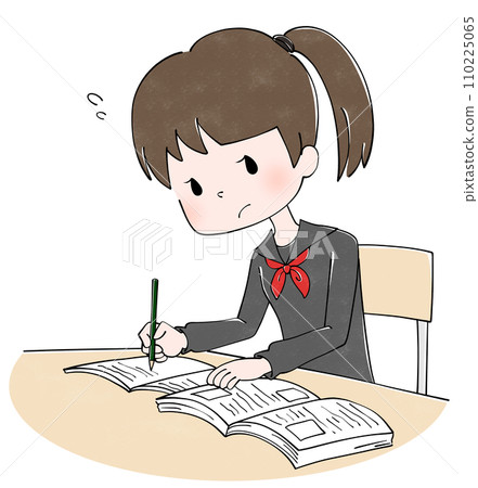 Girls studying to study 110225065