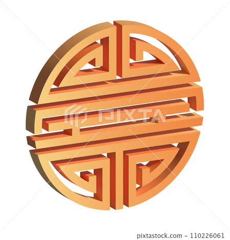 Chinese new year asian decoration 3d element Chinese new year asian decoration 3d element 110226061
