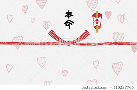 Hand-painted modern noshi paper [favorite] 110227766