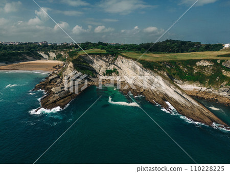 Aerial View of Santander, Cantabria, Spain 110228225