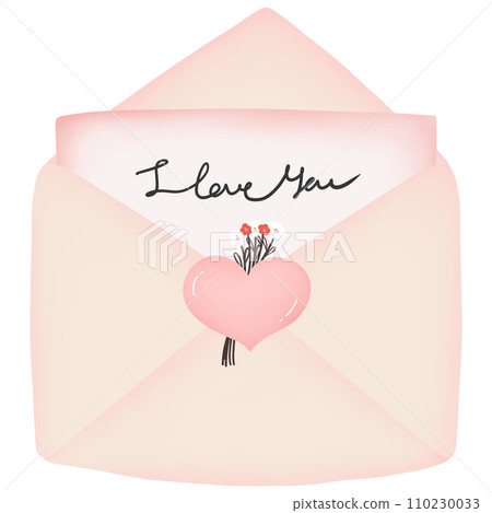 envelope on Valentine's day 110230033