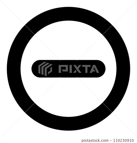 Bag of cement paper sack package component powder icon in circle round black color vector illustration image solid outline style Bag of cement paper sack package component powder icon in circle round black color vector illustration image solid outline style 110230910