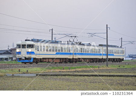 Hokuriku Main Line Isurugi-Fukuoka JR West 475 series A12 formation (Kanazawa) Hokuriku Main Line Isurugi-Fukuoka JR West 475 series A12 formation (Kanazawa) 110231364