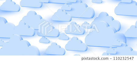 Modern cloud technology. Integrated digital web concept background Modern cloud technology. Integrated digital web concept background 110232547