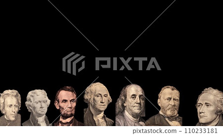 United States Paper Currency Presidents 110233181