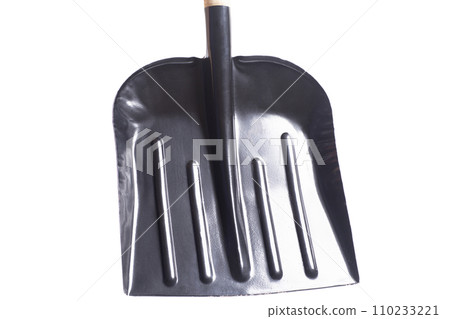 snow shovel isolated on white background. 110233221