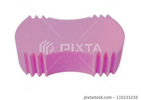 Sponge for car washing isolated on white background 110233238