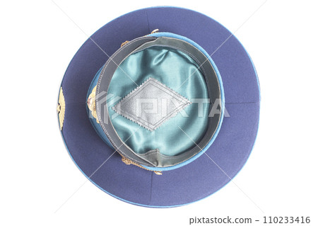 cap of air force of Soviet Union aviation Isolated on white. 110233416