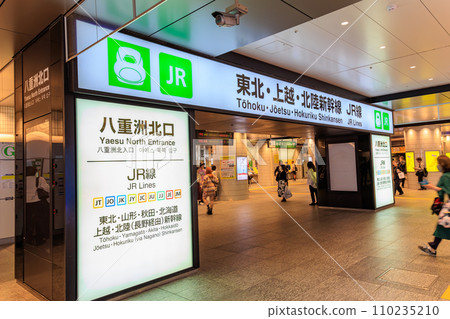 Chiyoda-ku, Tokyo JR Tokyo Station (Yaesu North Exit Shinkansen Platform) Chiyoda-ku, Tokyo JR Tokyo Station (Yaesu North Exit Shinkansen Platform) 110235210