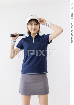 tennis woman tennis woman 110235616