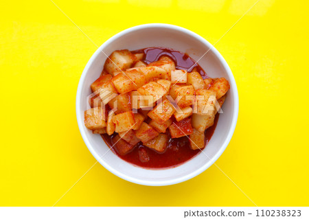 Daikon Kimchi. Tasty and spicy Daikon Kimchi. Tasty and spicy 110238323