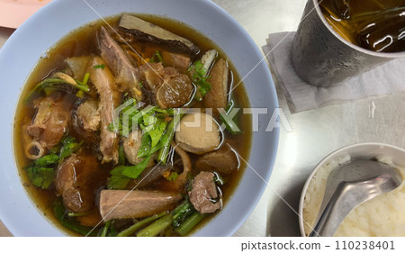 Delicious Thai-Style beef Soup 110238401