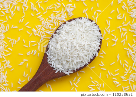 Raw super kernel basmati rice long grain Raw super kernel basmati rice long grain 110238651