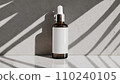 skin care white serum bottle 110240105