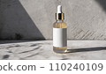 skin care white serum bottle 110240109