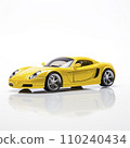 AI-generated content. toy car on white background 110240434
