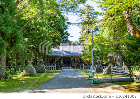 鳥取縣東伯郡湯梨浜町 保木一宮及分神社參拜殿 鳥取縣東伯郡湯梨浜町 保木一宮及分神社參拜殿 110241302