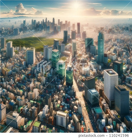 從東京都廳展望台看到的風景 110241596