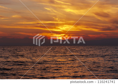 A beautiful sea sunset A beautiful sea sunset 110241741