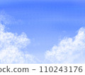 Background of clouds in the blue sky 110243176