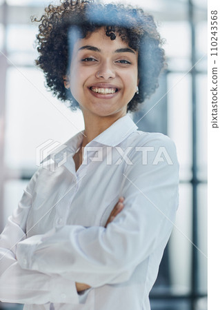 business woman looks admiringly into the distance through the glass business woman looks admiringly into the distance through the glass 110243568