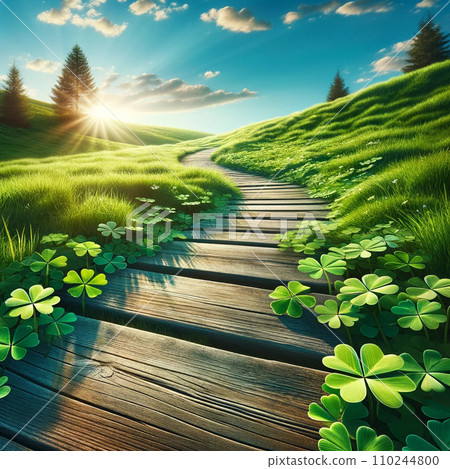 Trees, lawns, and four-leaf clovers Trees, lawns, and four-leaf clovers 110244800