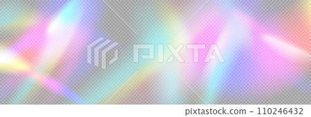 Rainbow light flare effect Rainbow light flare effect 110246432