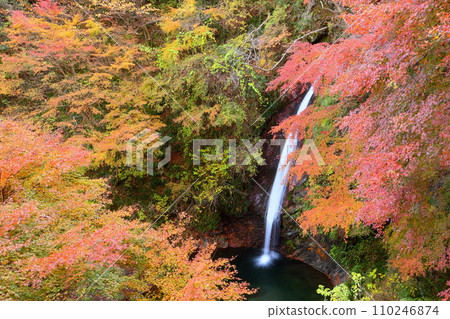 埼玉縣秩父郡南町上澤,日光三大瀑布之一的秩父華嚴瀑布,因日光的華嚴瀑布而得名。 埼玉縣秩父郡南町上澤,日光三大瀑布之一的秩父華嚴瀑布,因日光的華嚴瀑布而得名。 110246874