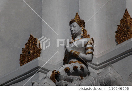 statue of a praying person statue of a praying person 110246906