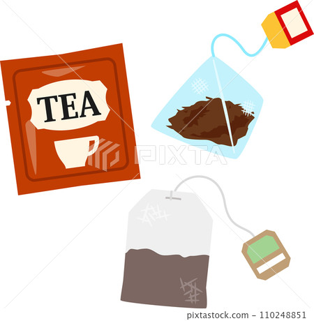 塑膠網和紙茶袋 塑膠網和紙茶袋 110248851