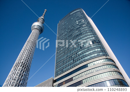 東京天空樹和東塔 東京天空樹和東塔 110248893