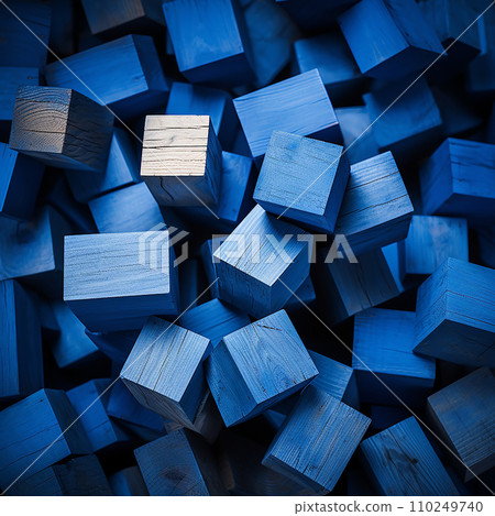 AI生成的圖像藍色區塊 110249740