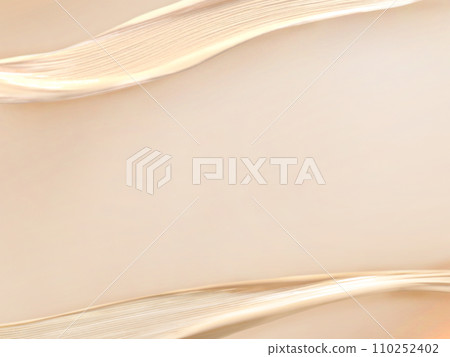 Rich beige background with silk-like texture "AI generated image" 110252402