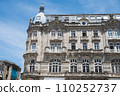 Buildings in Vigo city Centre, the biggest city in Galicia Region, in the North of Spain, selective focus 110252737