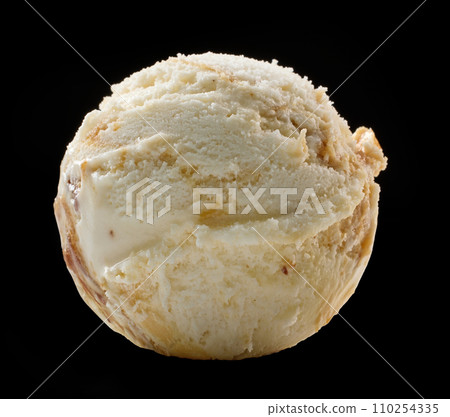 Maple and walnut ice cream ball Maple and walnut ice cream ball 110254335
