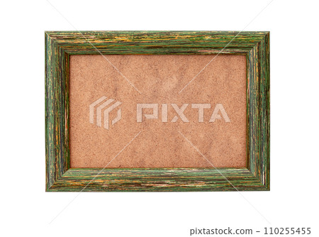 Old wooden picture frame [background material] 110255455