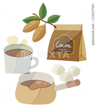 cocoa illustration cocoa illustration 110257561