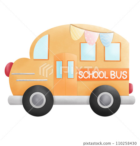 watercolor supplies back to school  110258430