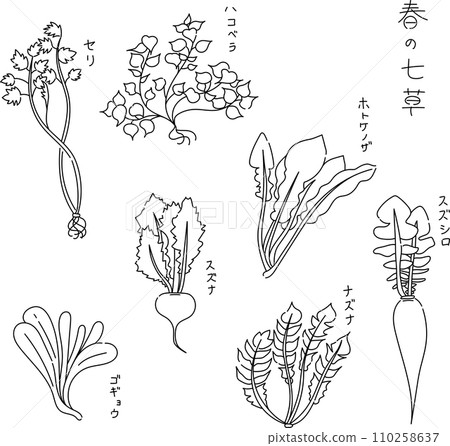 手繪春天的花朵 手繪春天的花朵 110258637