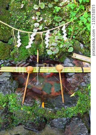 Kyoto Kifune Shrine Main Shrine Divine Water (Kyoto City, Kyoto Prefecture) 110258855